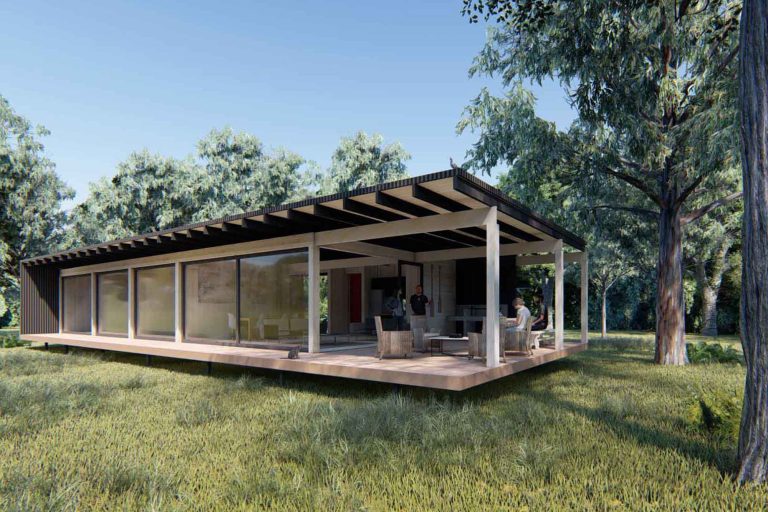 Casas prefabricadas sur de chile