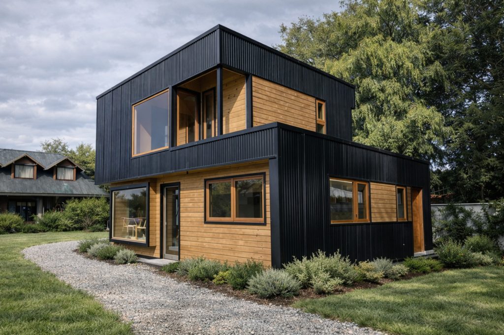 Proyecto de arquitectura en parcela rural en La Araucanía con enfoque en eficiencia y calidad constructiva