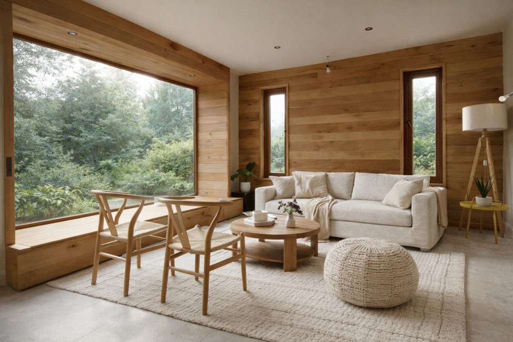 Vivienda unifamiliar moderna diseñada por arquitecto en Pucón con enfoque en diseño y funcionalidad