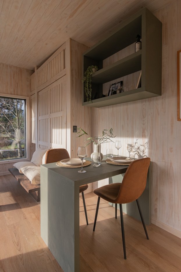 Constructora en Pucón desarrollando proyecto de casa en parcela urbana